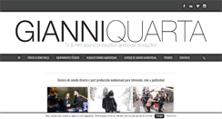 Desktop Screenshot of gianniquarta.com